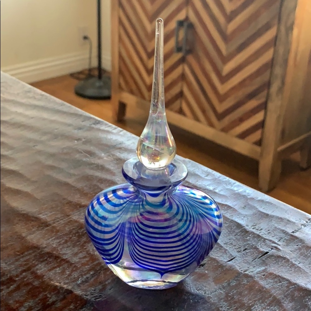 Blue glass